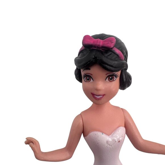 Lot of 3 Polly Pocket Dolls - 2 DisneyFigures and 1 Other Doll Fast Shipping - Picture 10 of 16